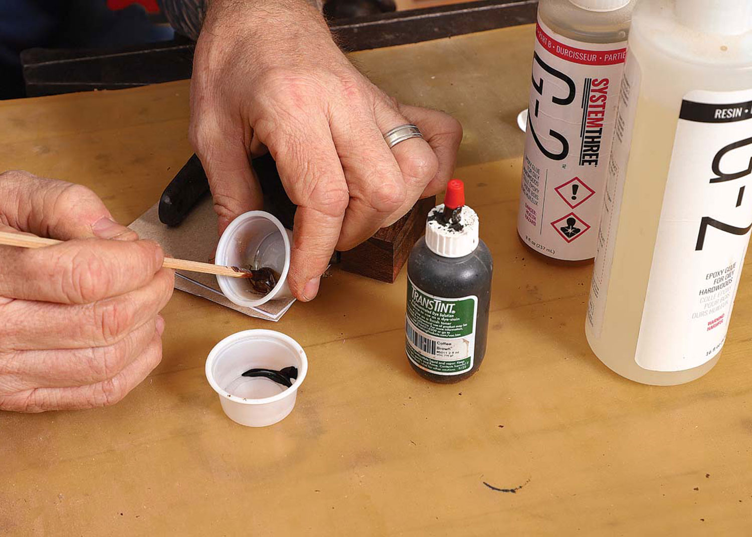 Using Epoxy To Fix Broken Totes & Knobs