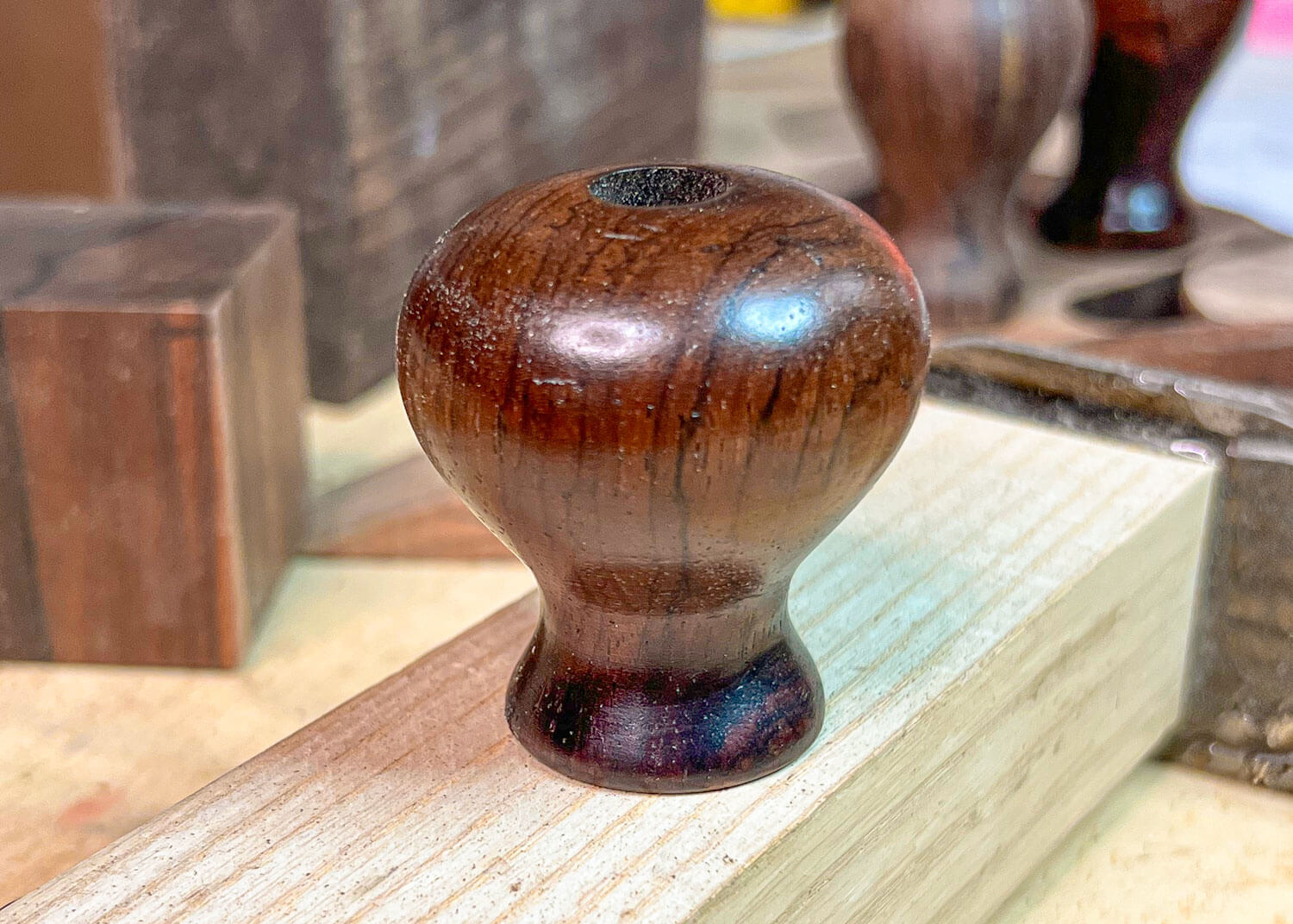 Stanley hand plane knob repair restoration after